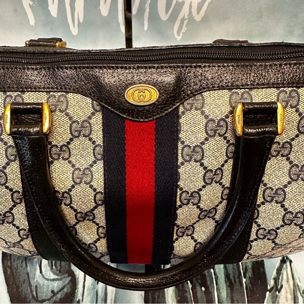 Vintage Gucci Boston Bag - Picture 5 of 12